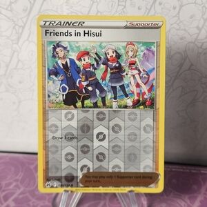 Friends in Hisui Trainer Card 130/159 Pokemon TCG Recerse Holo Rare